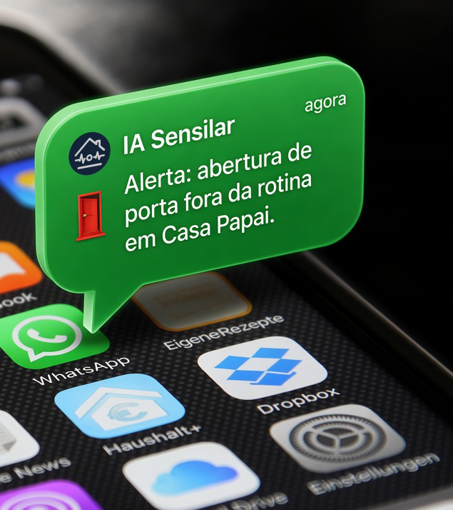Monitoramento e alerta no WhatsApp